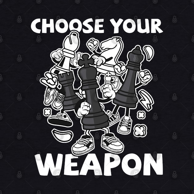 Chess - Choose Your Weapon by Kudostees